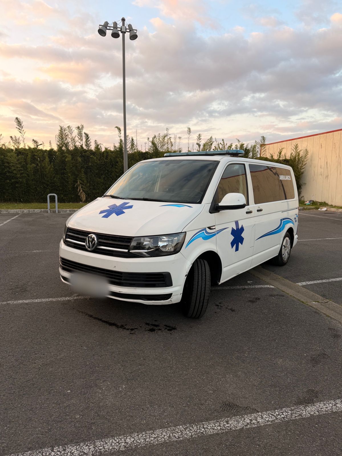 transporteur t6 ambulance