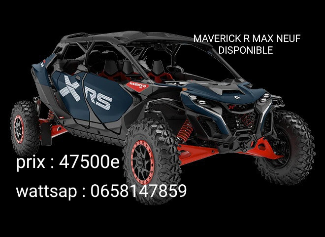 Maverick x3  max r xrs neuf 0km