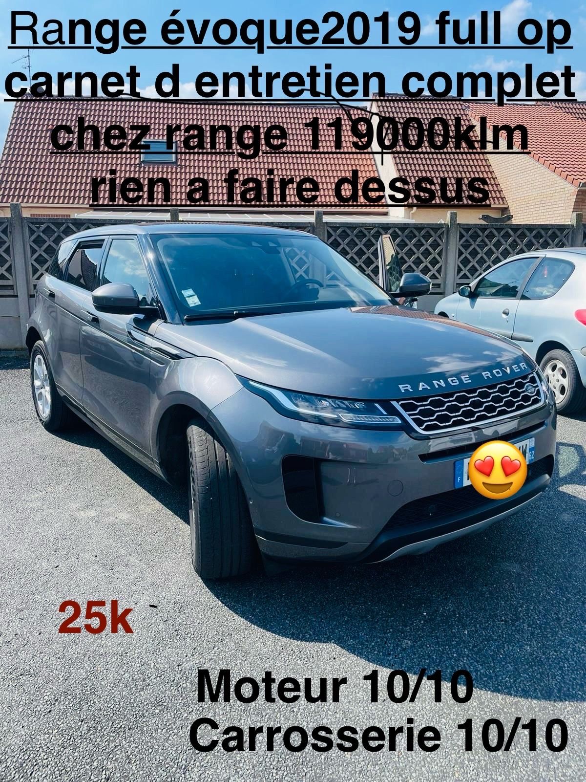 range rover évoque  full options