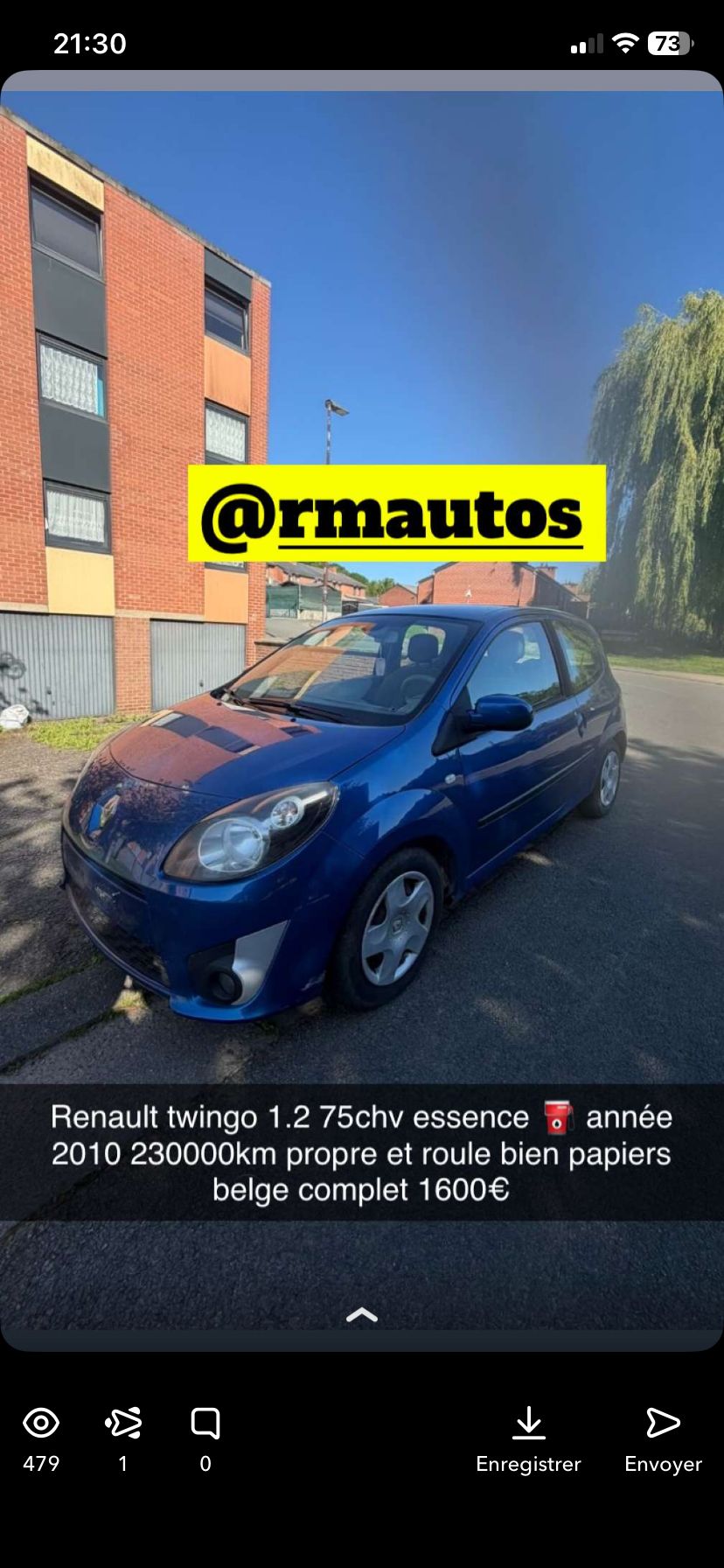 Renault twingo 1.2 75 2010