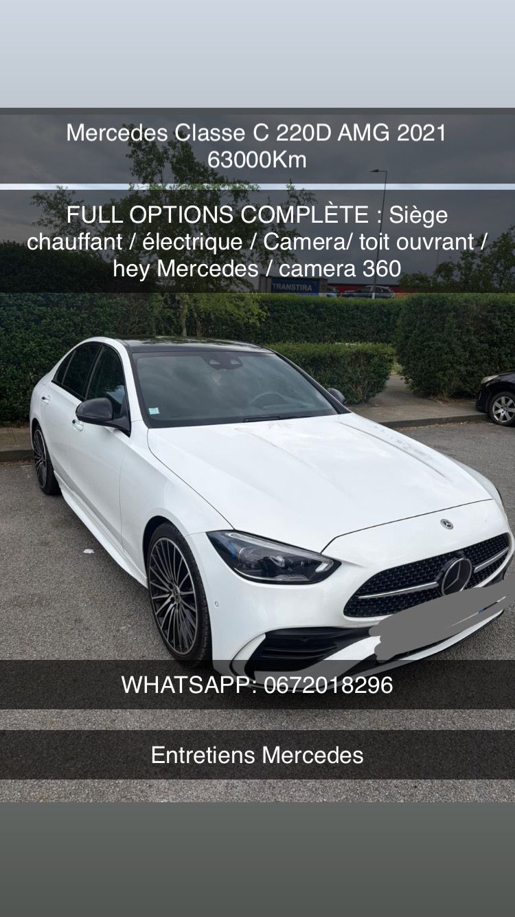 Mercedes Classe C 220D 2021 FULL