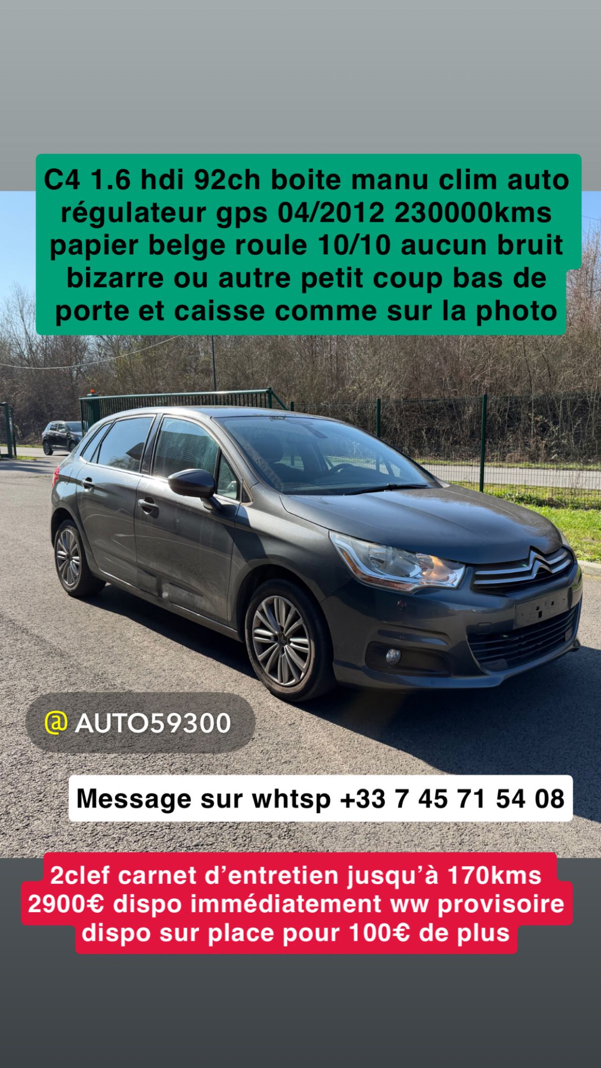 citroen c4 1.6 hdi 92ch gps