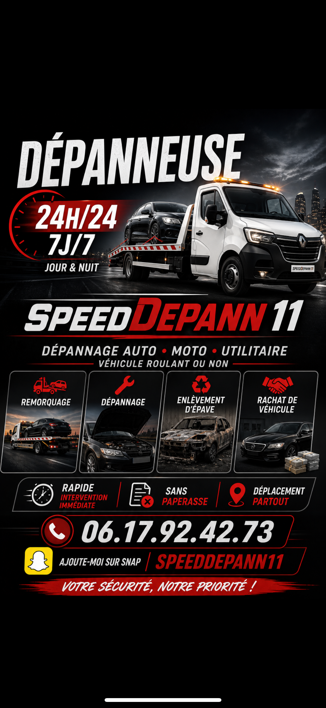 dépannage remorquage rachat d’épave