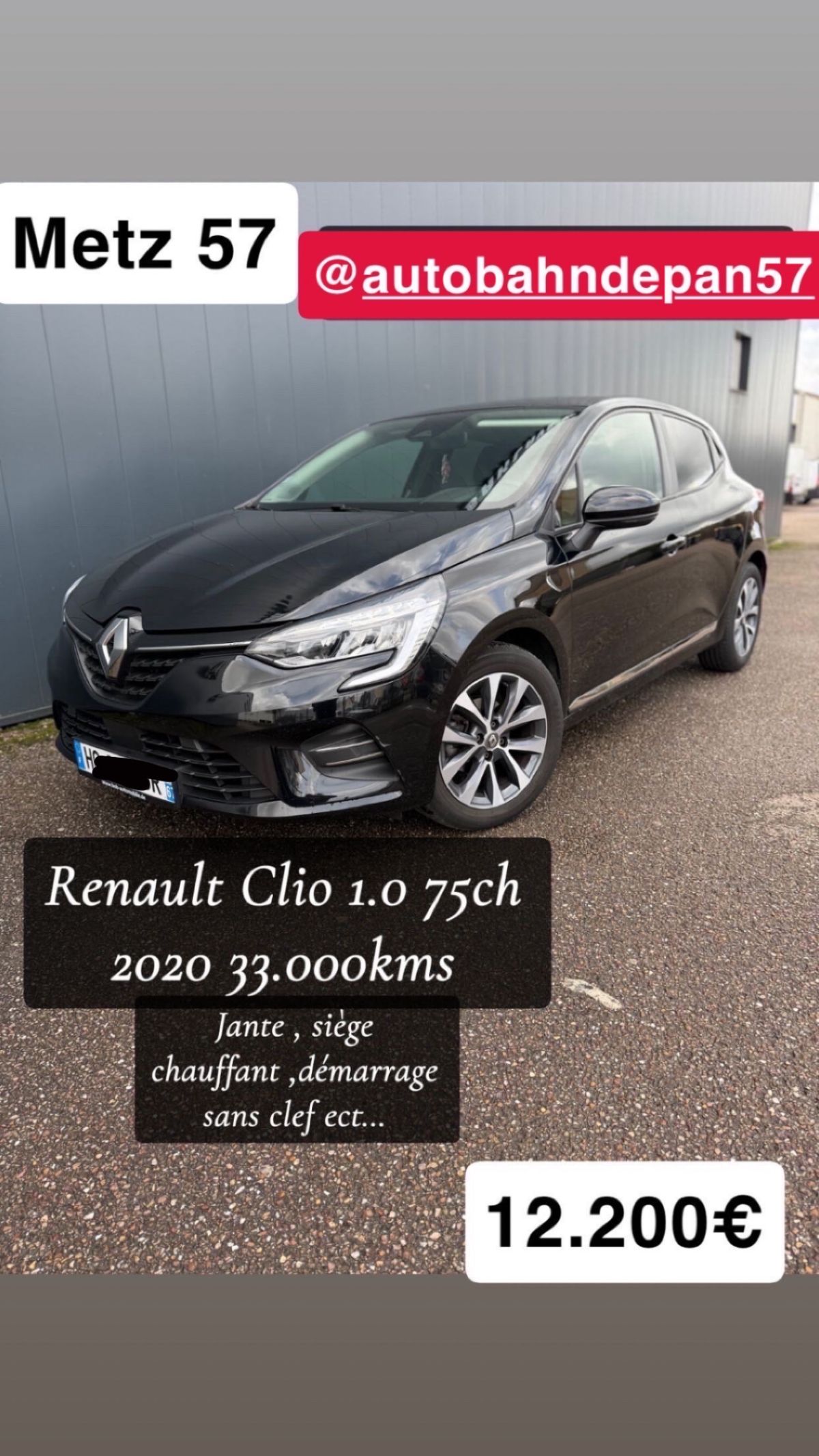 Renault Clio V 1.0Tce 75cv