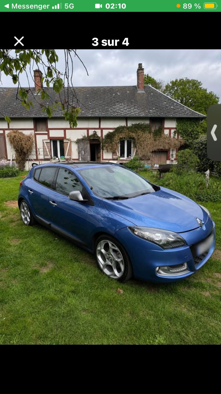 Megane 3 gt 2l160ch