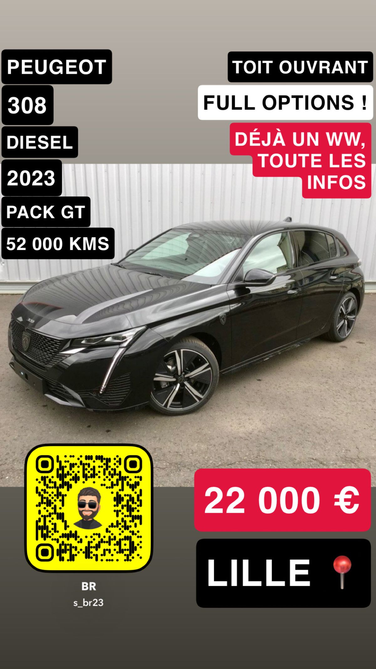 PEUGEOT 308 GT DIESEL