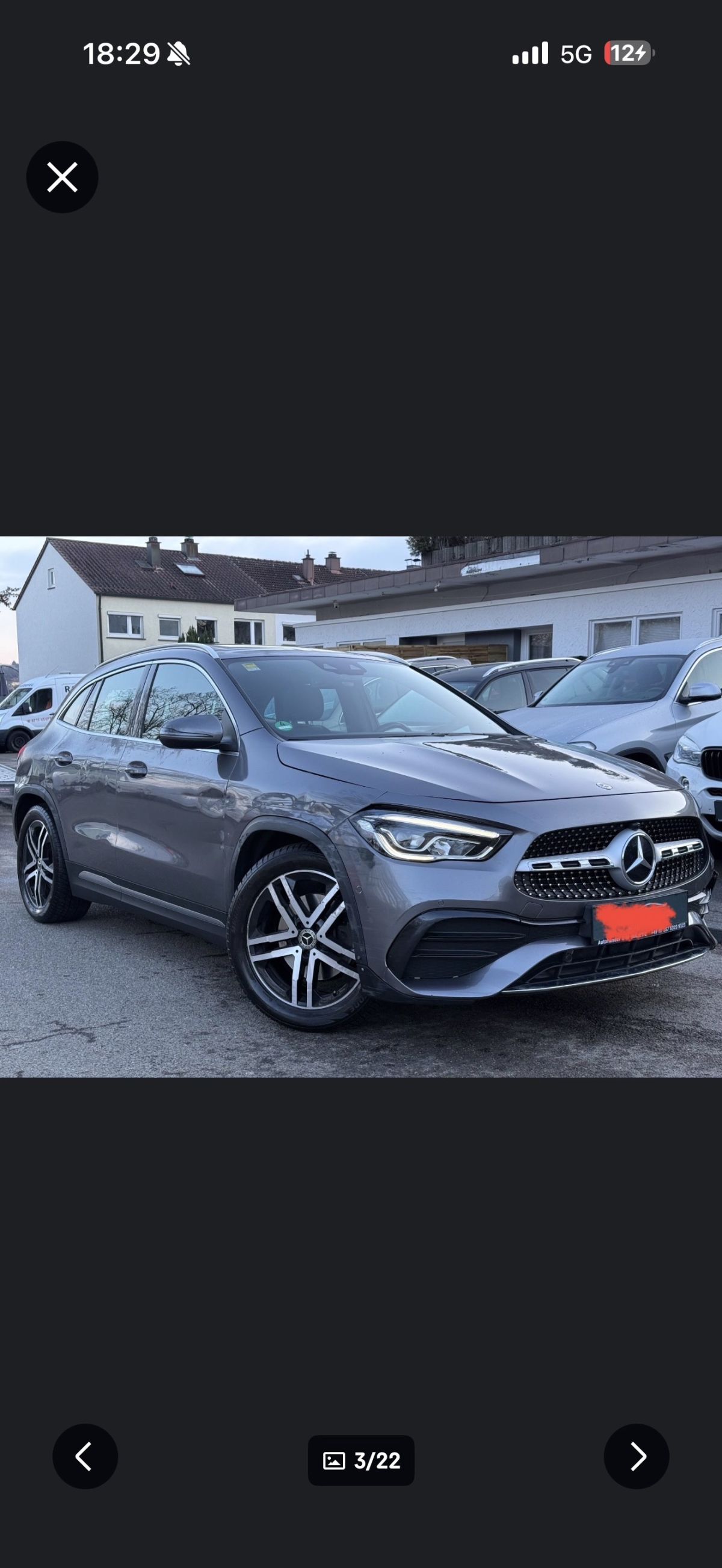 GLA 220d pack AMG toit pano lumière d’ambiance