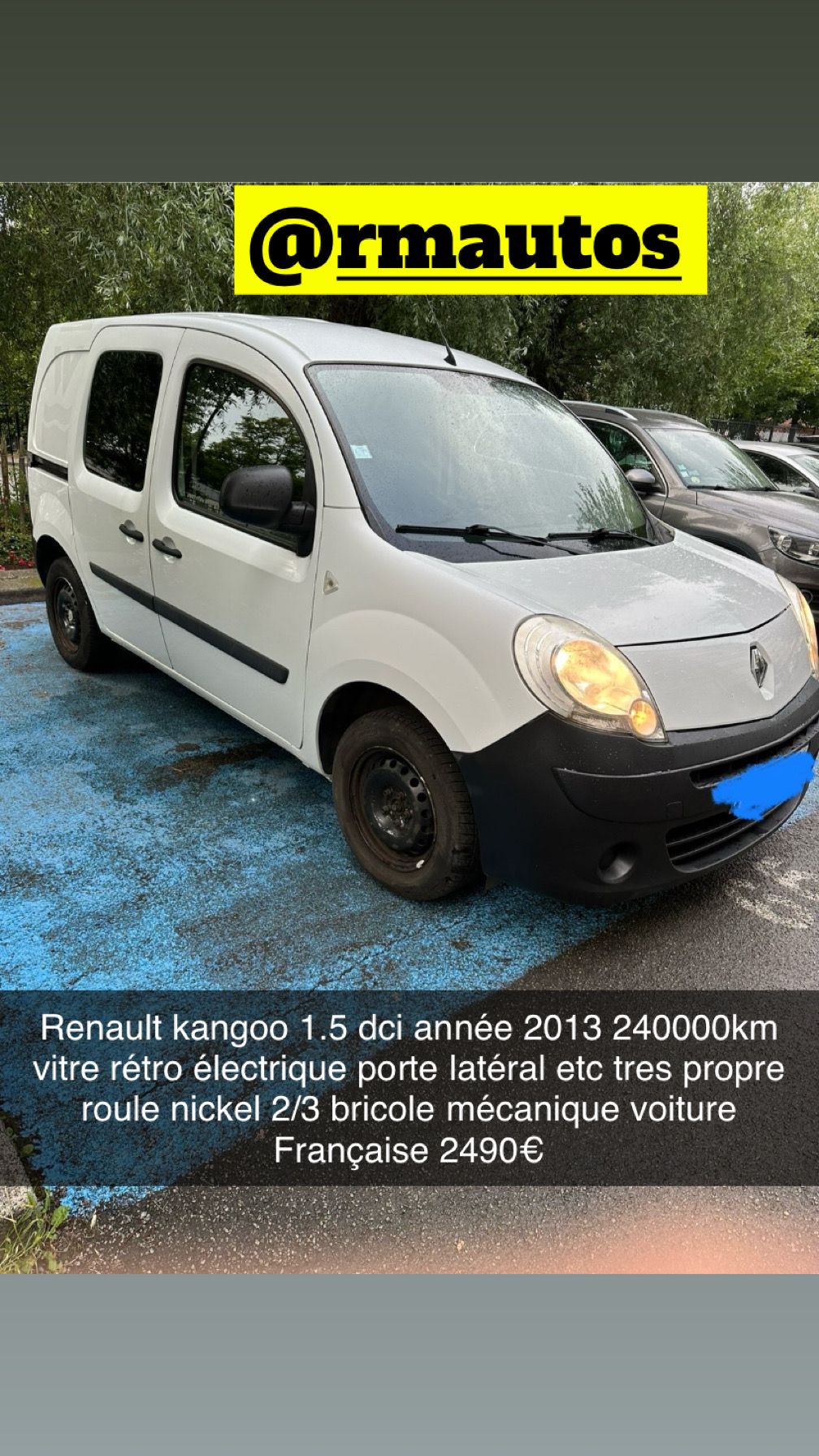 Renault kangoo utilitaire 2013 1.5 dci