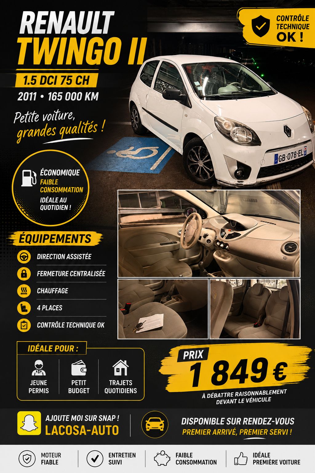 Twingo 2 1.5 Dci