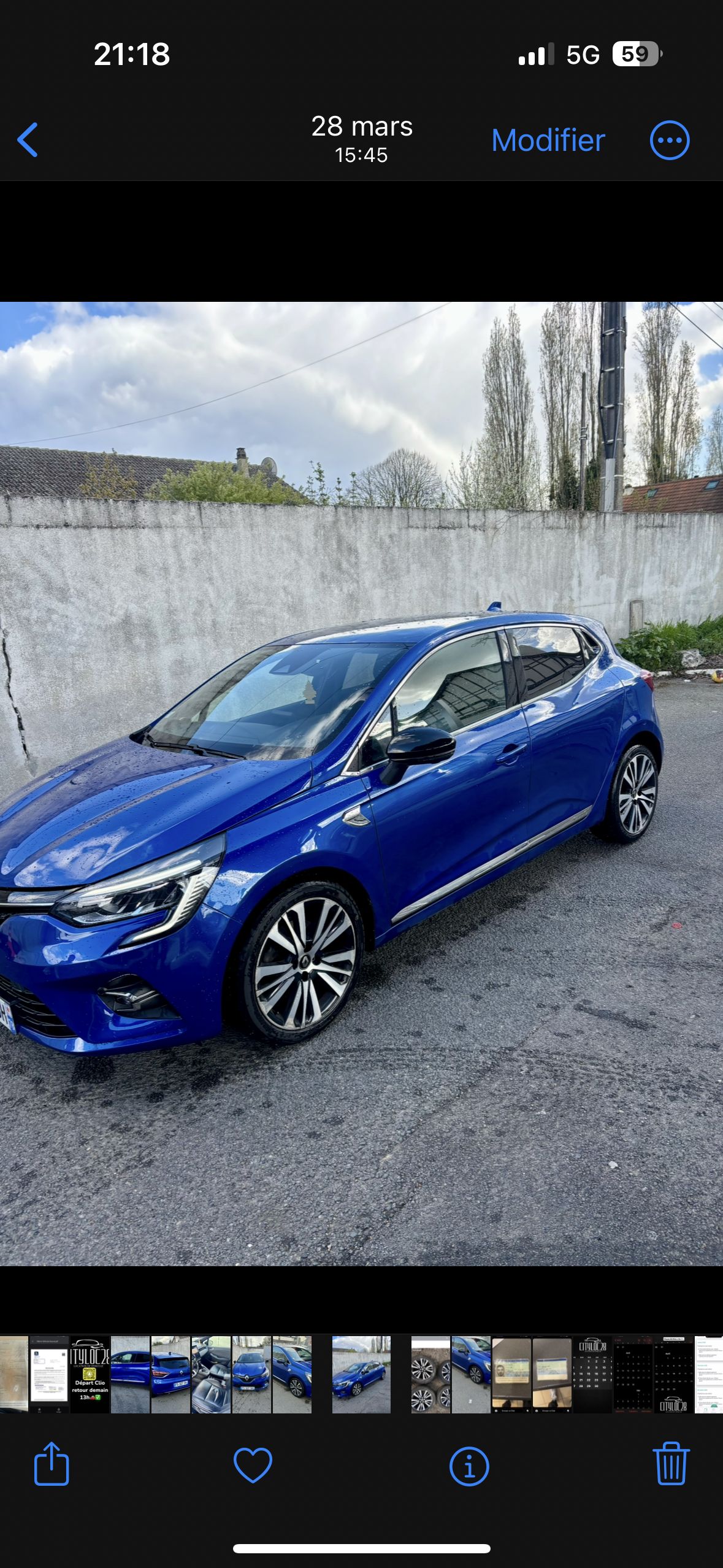 Clio 5 initiale Paris boîte auto