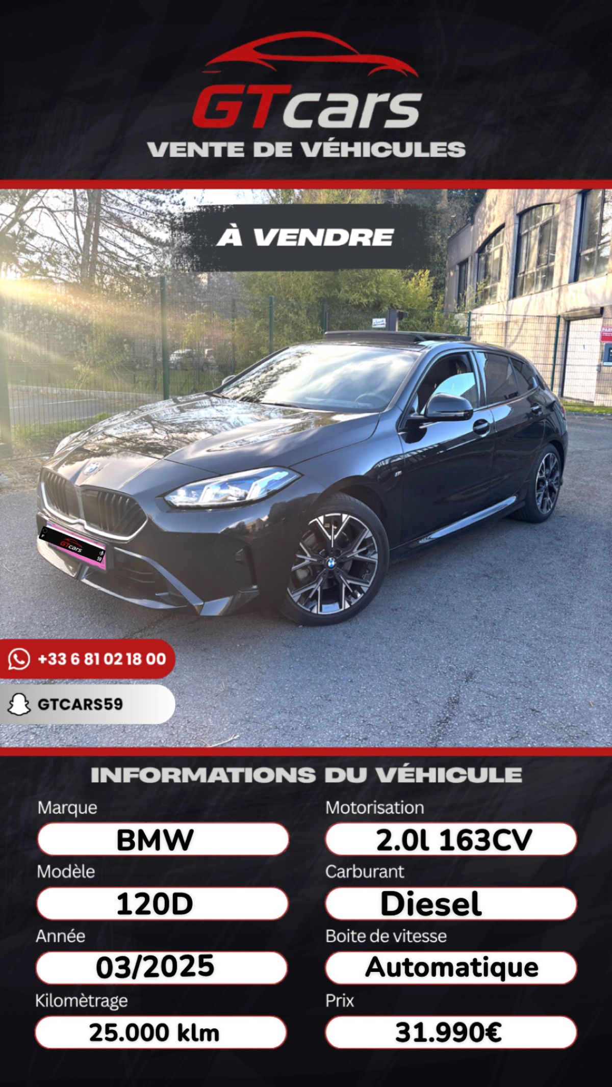 BMW 120d M 2025