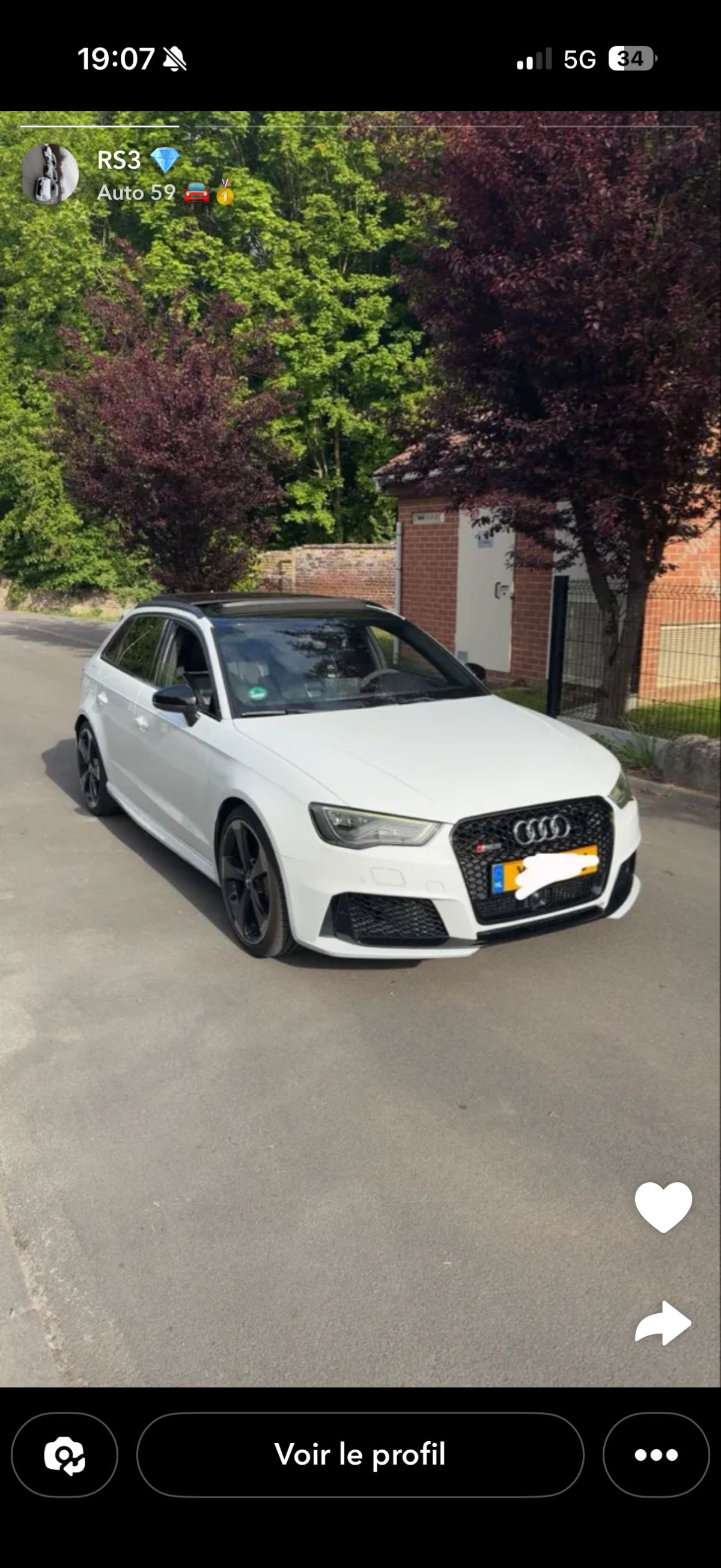 Audi rs3 2016