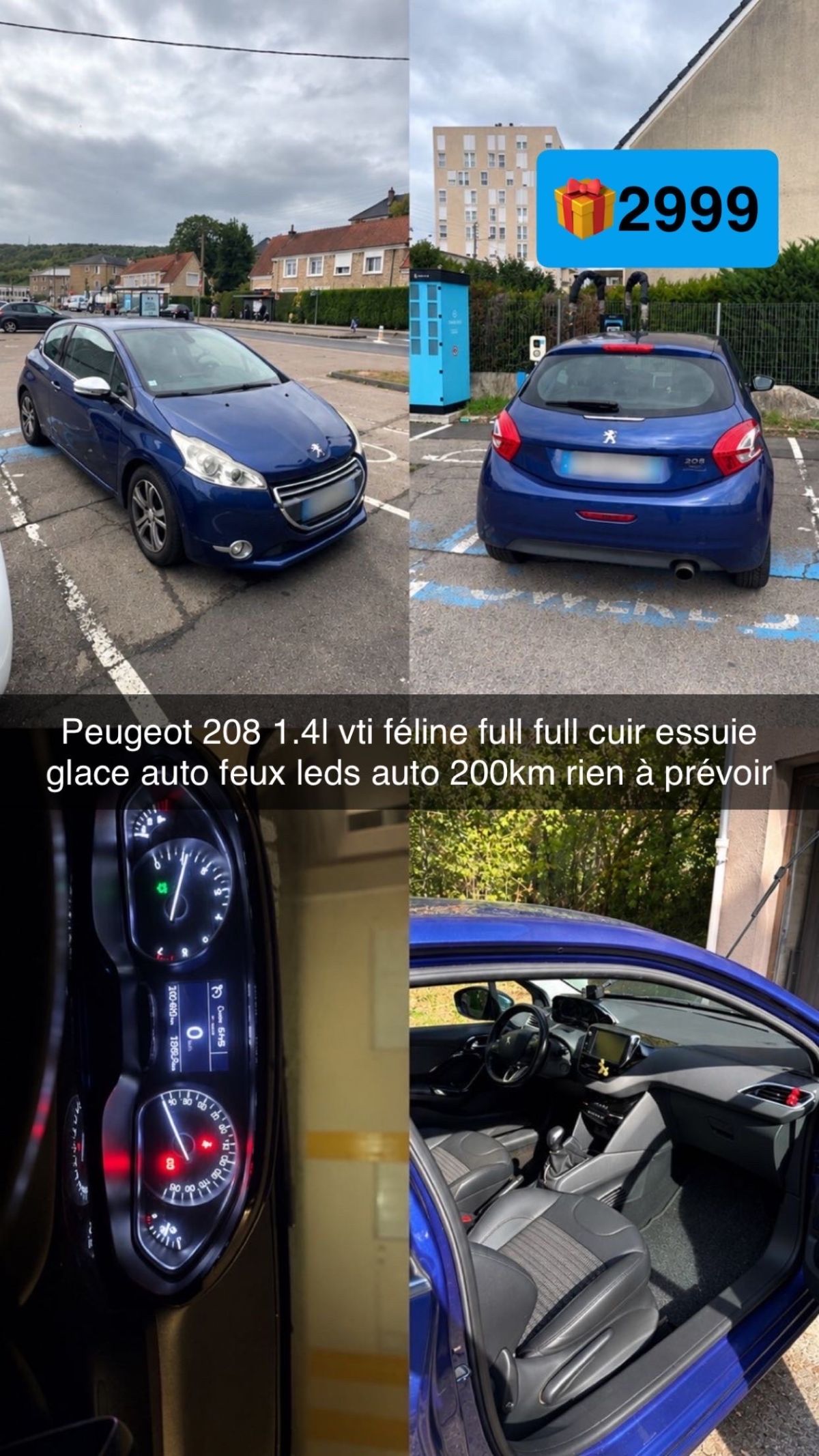 Photo de PEUGOT 208 1.4l VTI 2012 ce n’est pas un puretech !