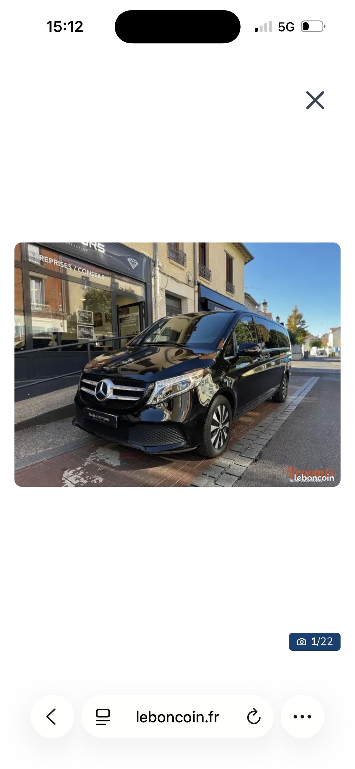 Mercedes Classe V 300 2.0 extralong 8 places