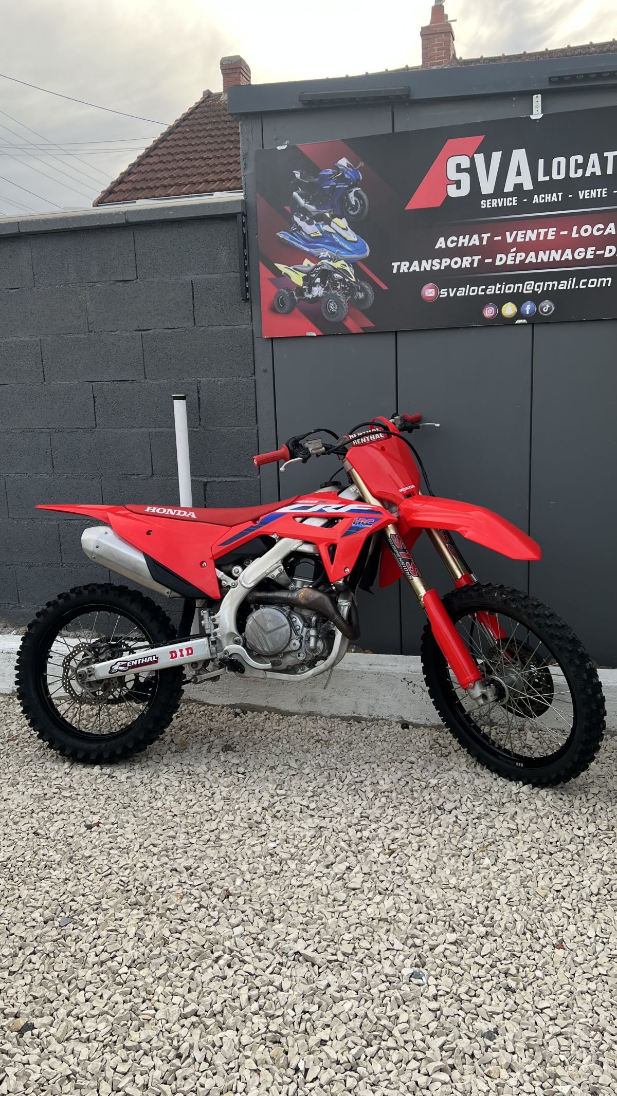 HONDA 450 CRF 2023