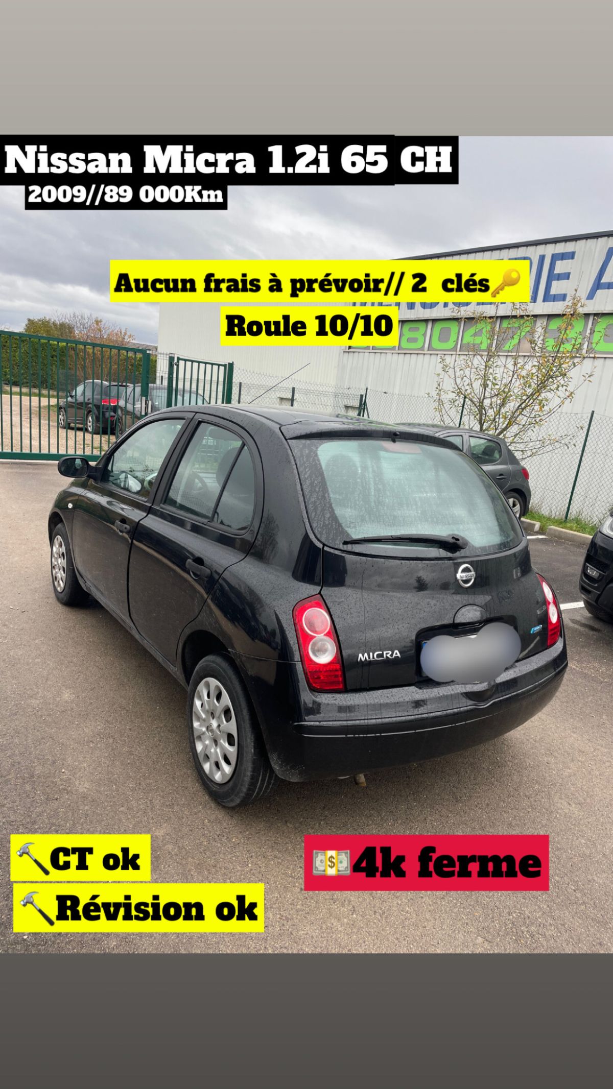 Nissan micra 1.2i 65ch