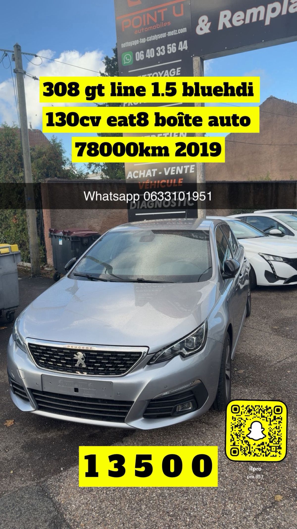 308 gt line 1.5 bluehdi 130 eat8