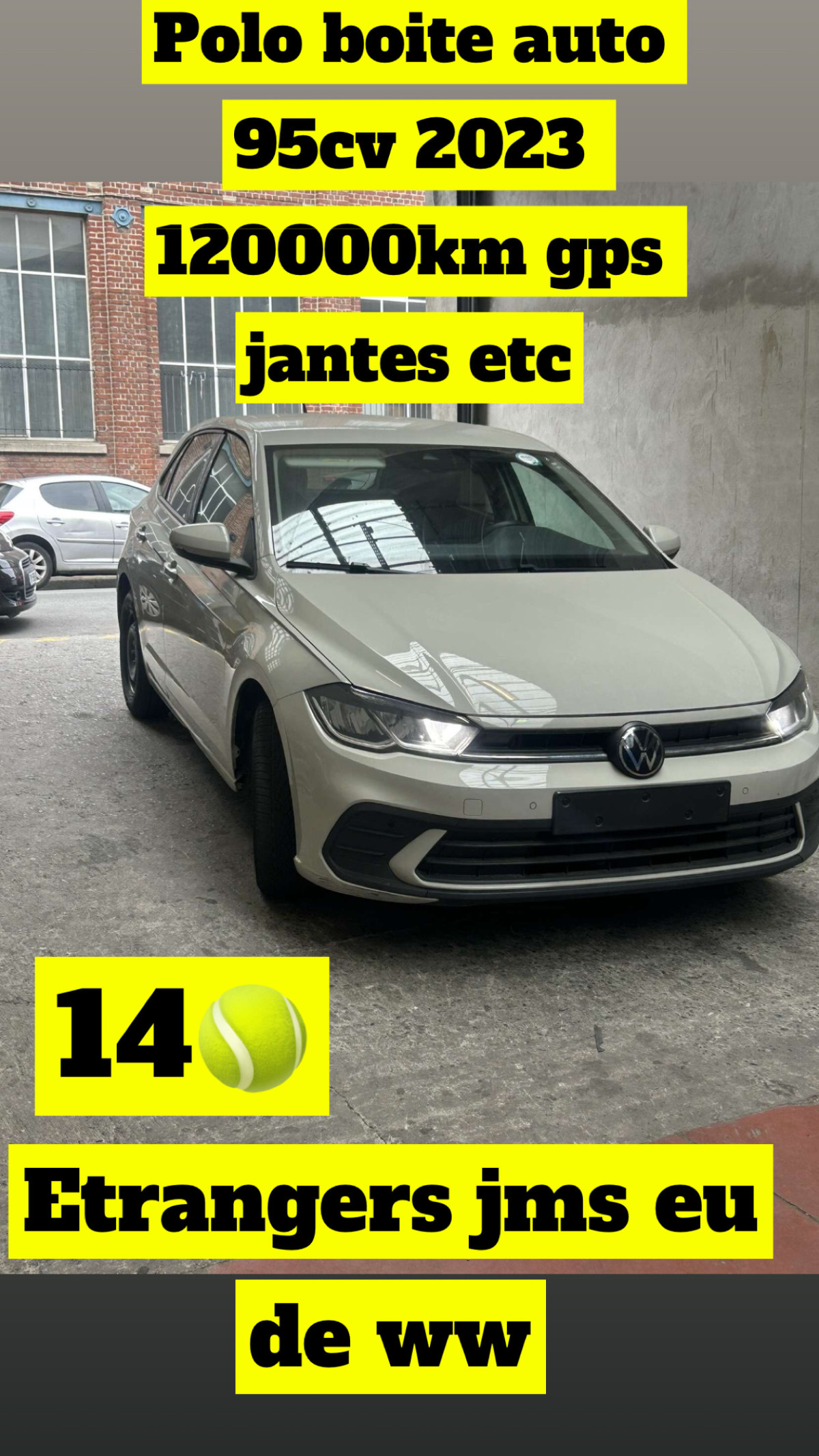 Polo 1.0tsi 95cv boite auto