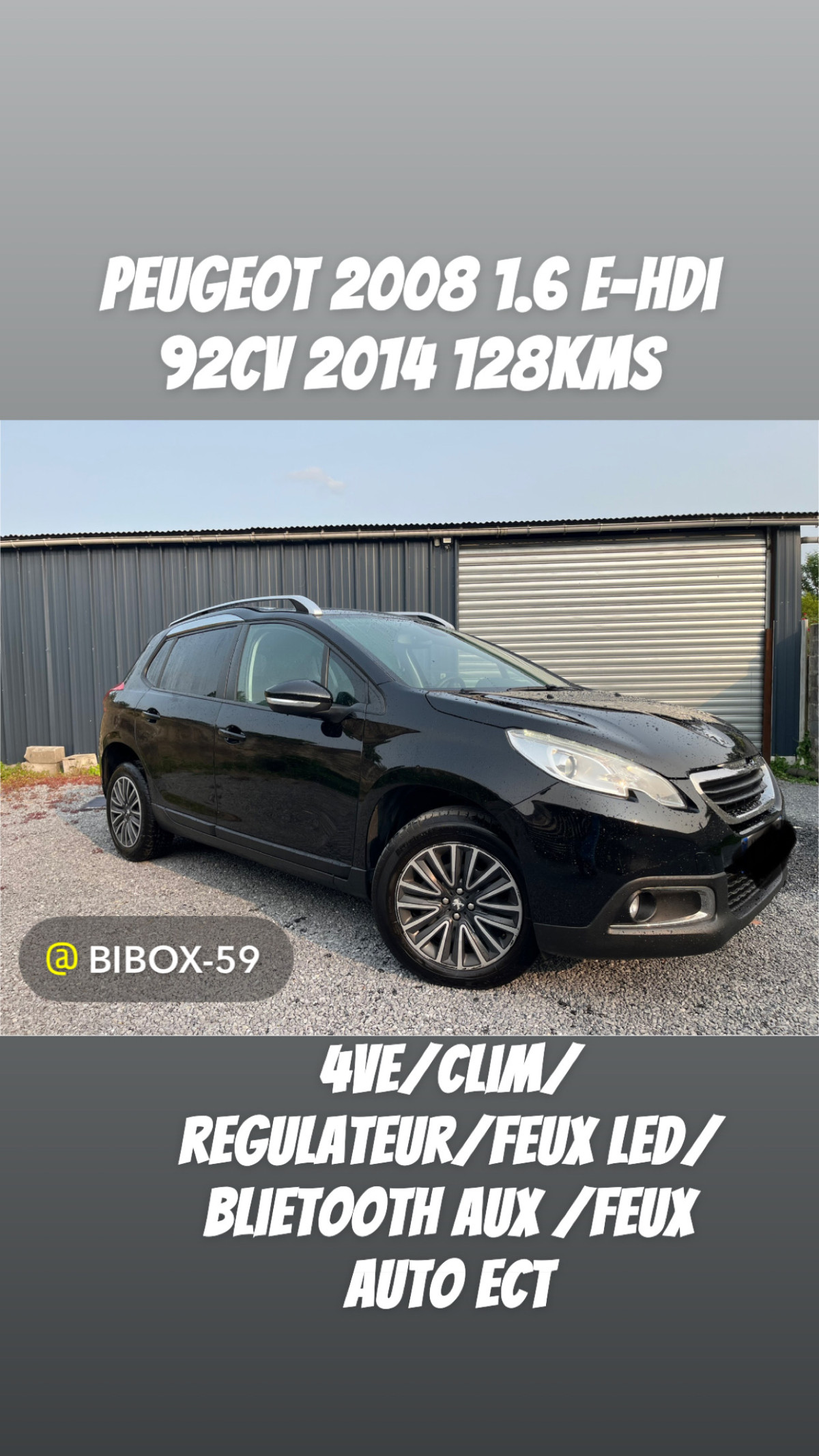 Peugeot 2008 1.6 e-hdi 92 2014