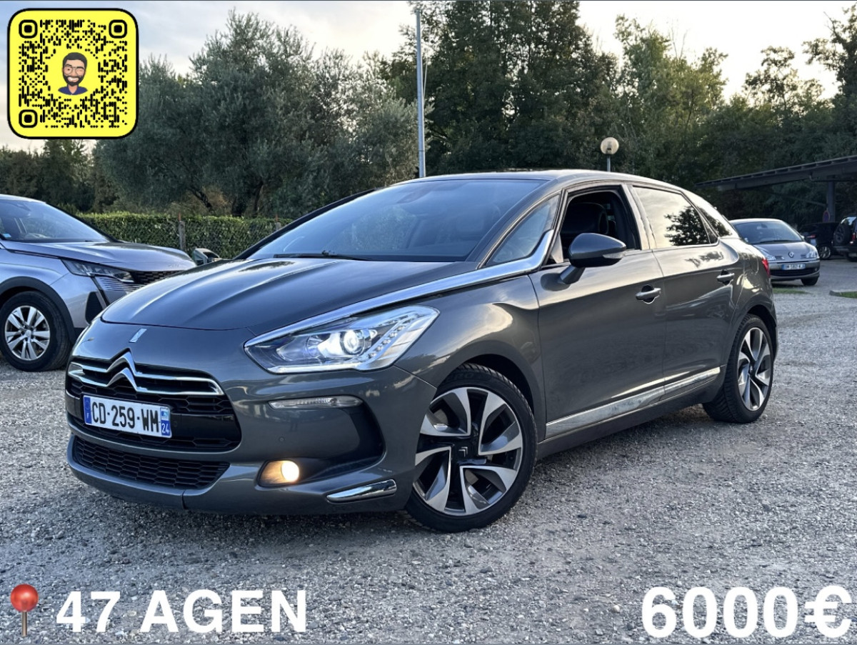 DS5 2.0 HDi 163 cv boîte auto