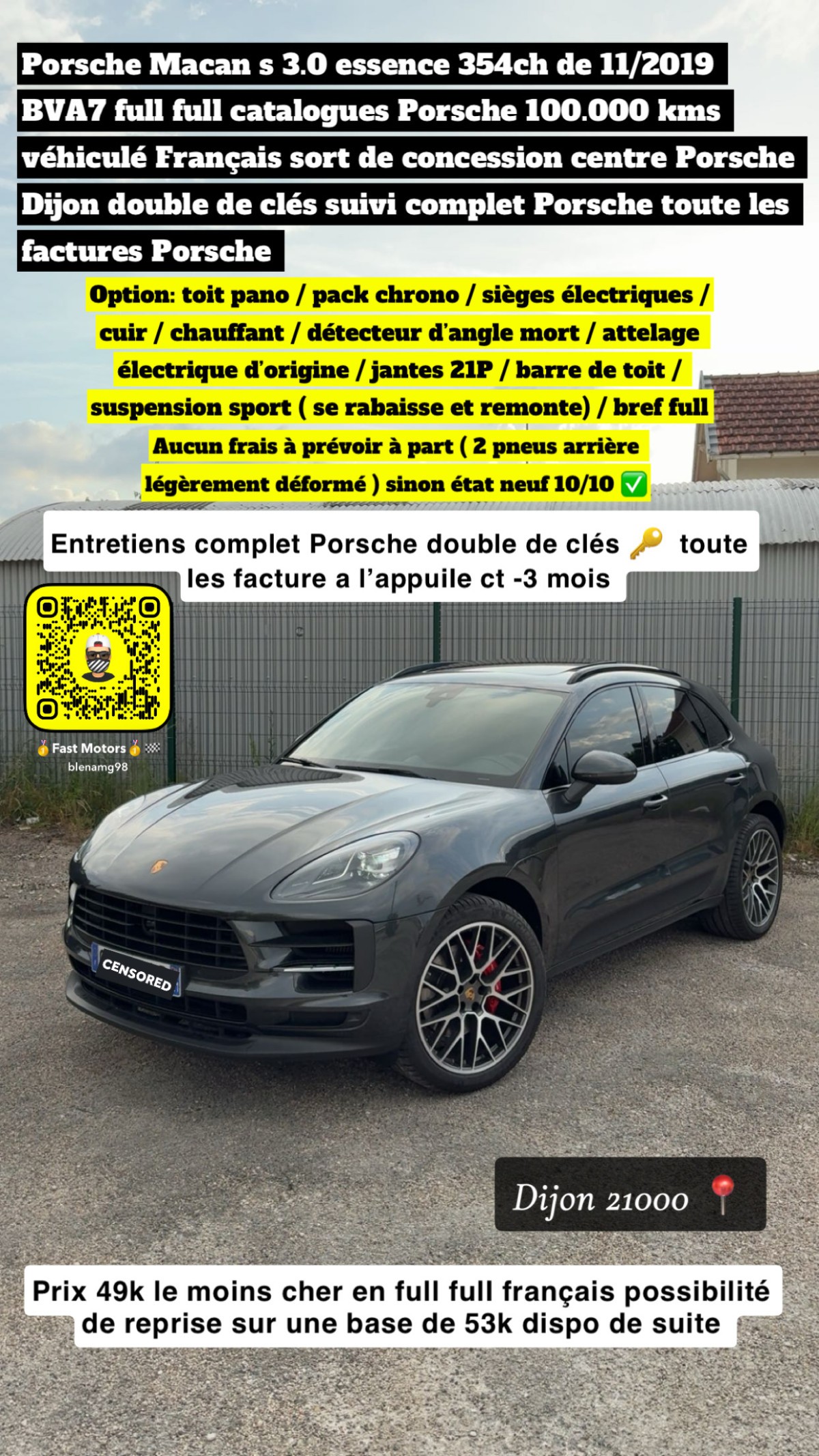 Porsche macan s 2020