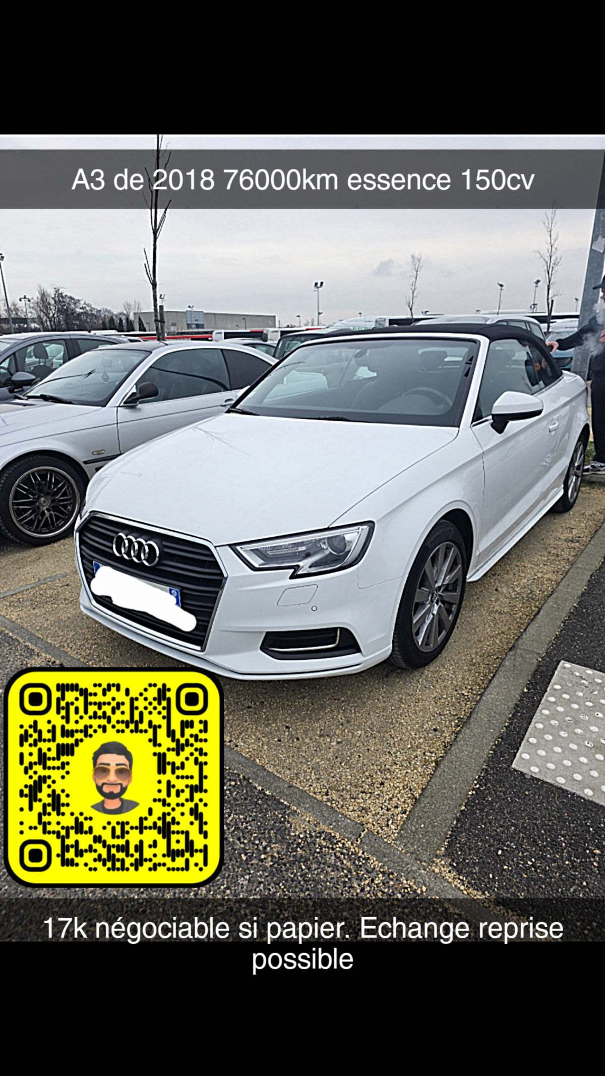 A3 cabriolet 1.5 tfsi