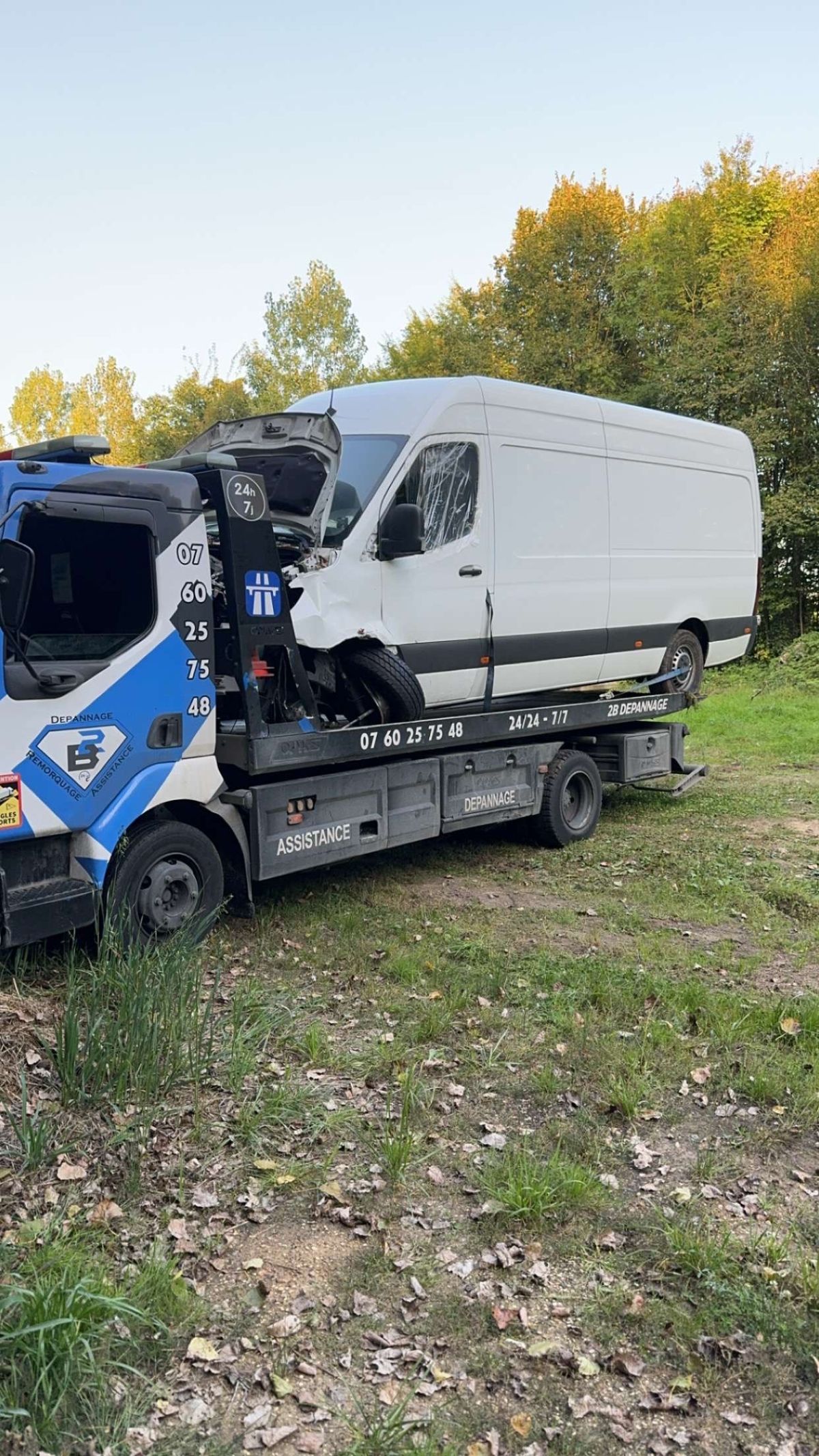 Depanneuse Renault Midlum 12T Carte blanche