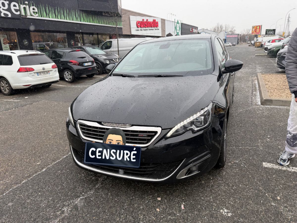 Peugeot 308. GT Line, 1,6 l HDI 120 chevaux.