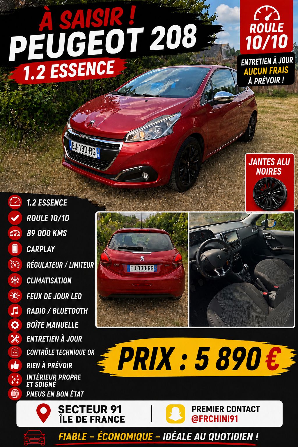 Peugeot 1,2 essence allure