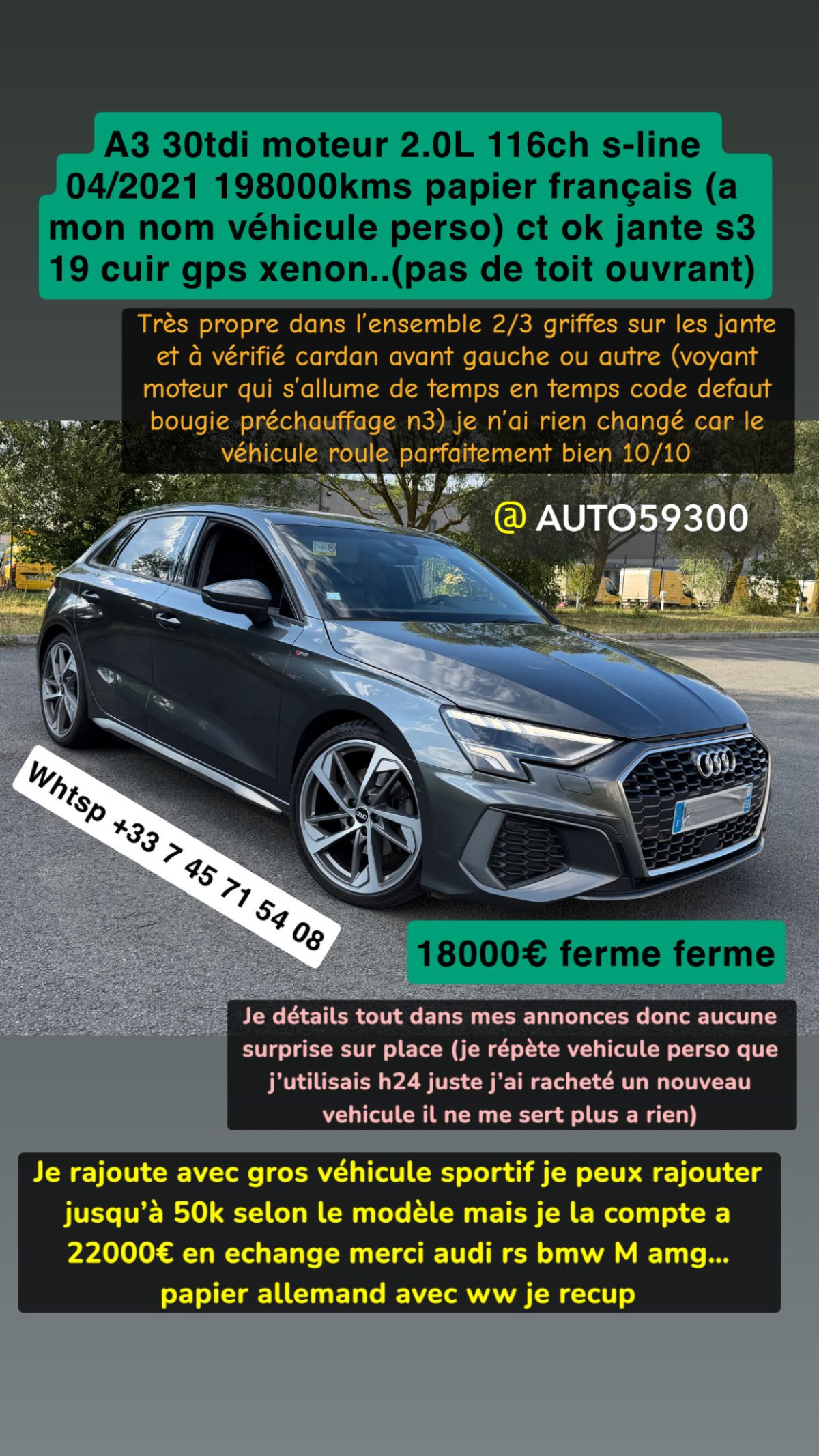 audi a3 30tdi 2021
