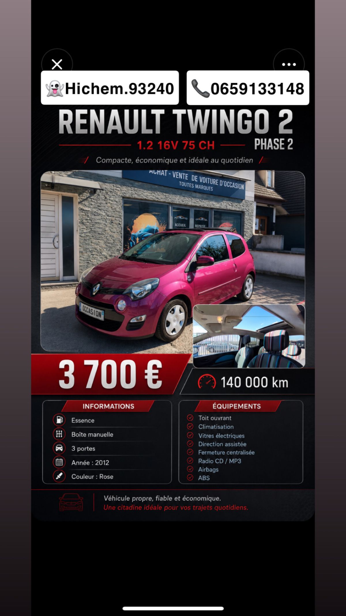 Renault Twingo 2 phase 2
