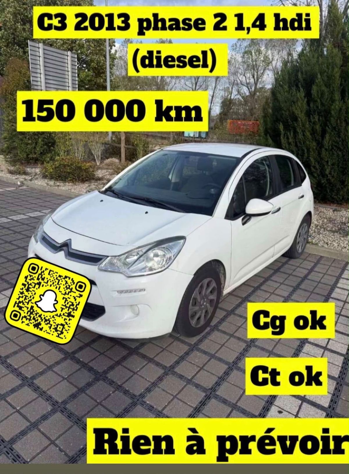 Citroën C3 Phase 2 Faible Km en Parfaite état