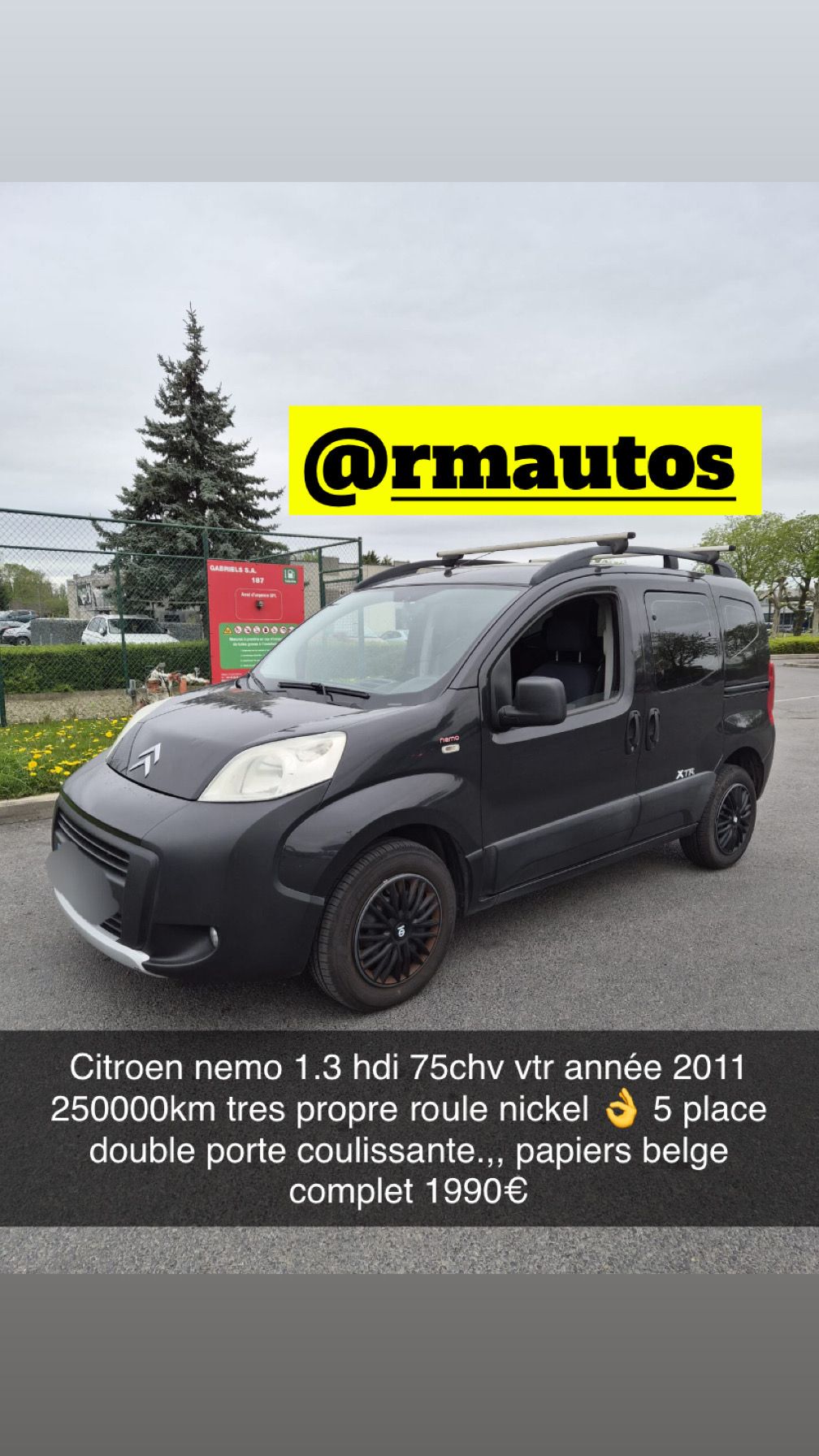 Citroën nemo XTR 2011 tres prore