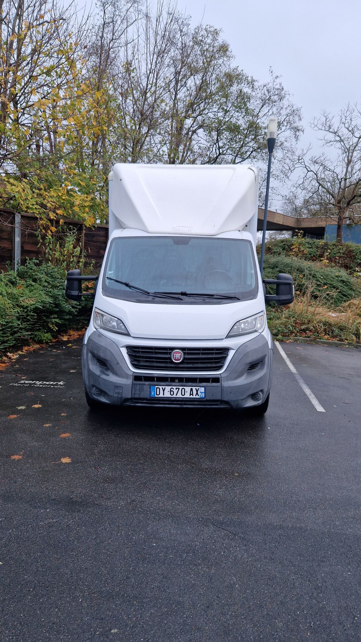 Fiat ducato 130cv diesel 20m²  hayon