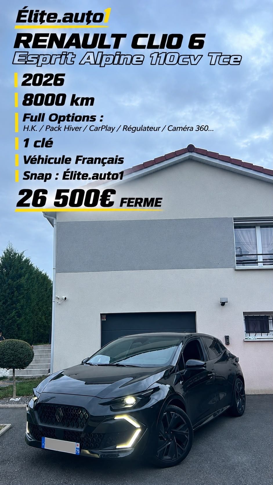 Clio 6 alpine