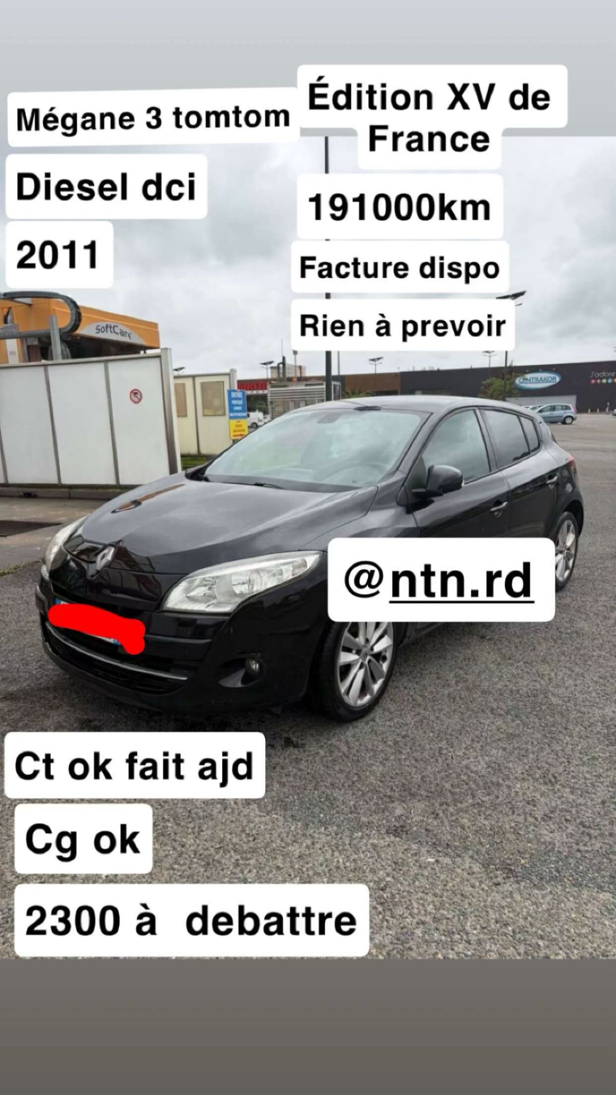 Mégane 3 XV de France