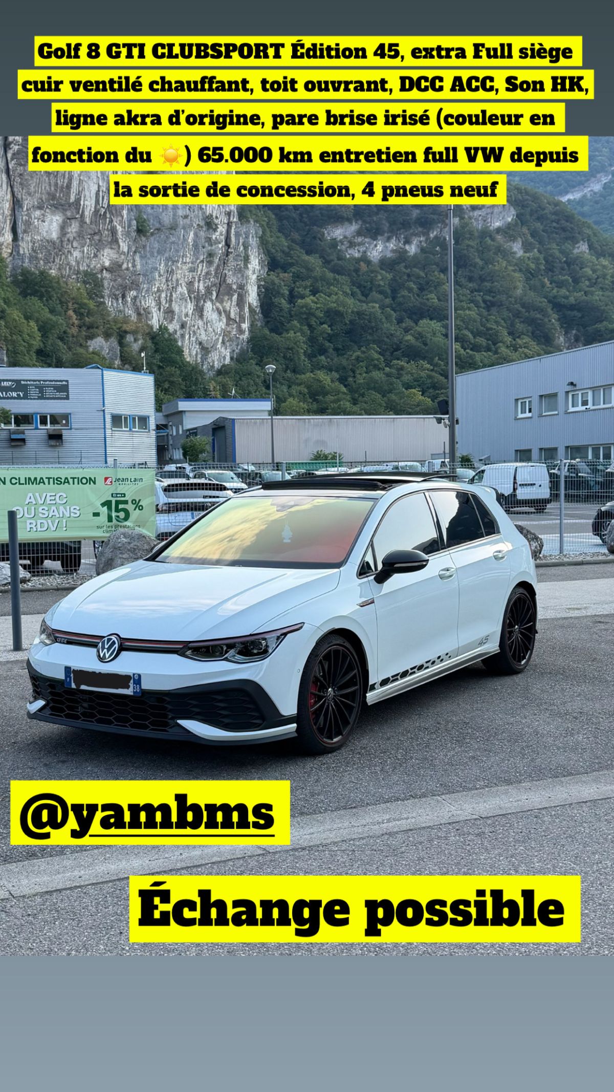 GOLF 8 GTI CLUBSPORT ÉDITION 45