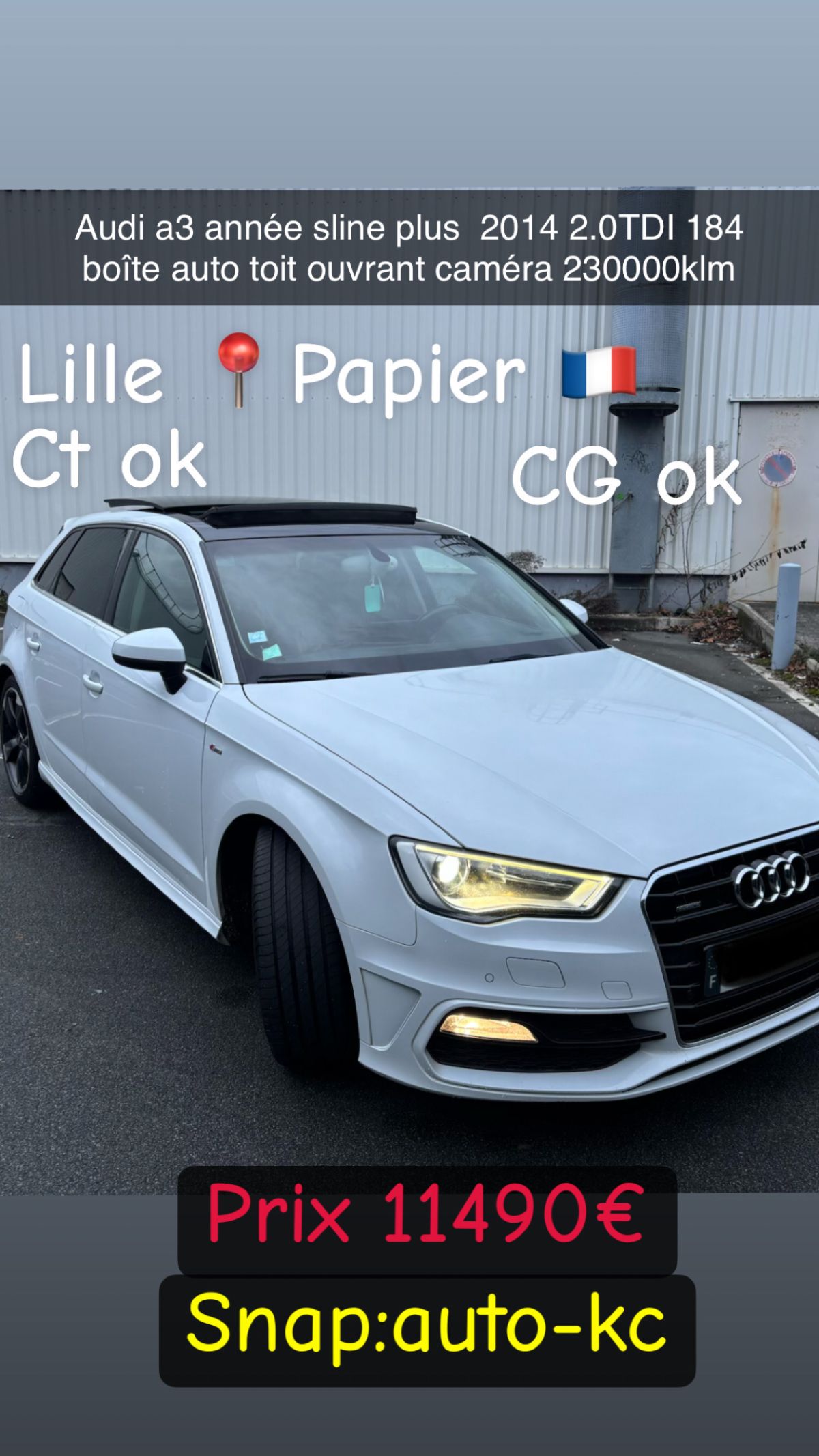 Audi a3 sline plus