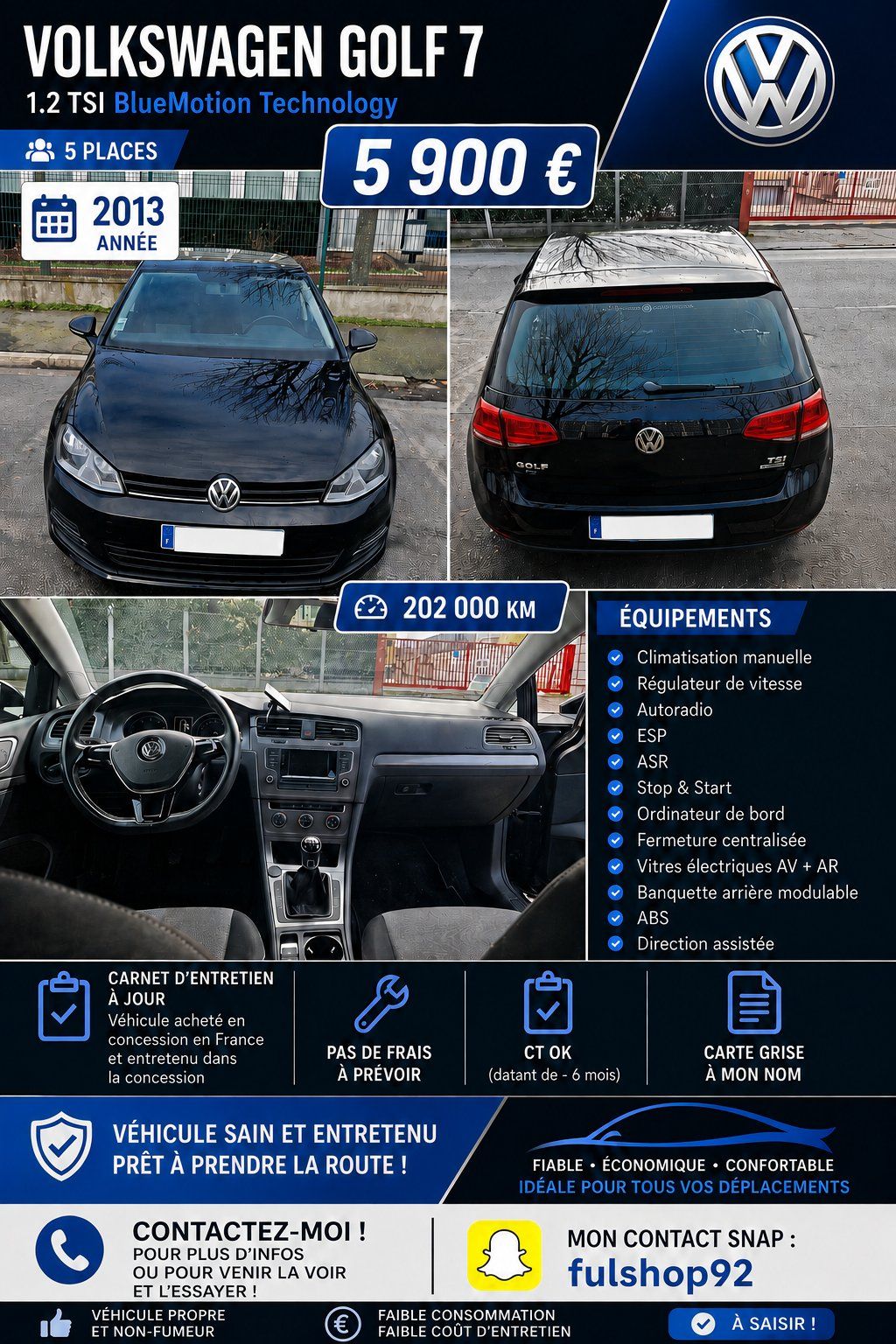 Golf 7 1. Tsi BlueMotion Technology