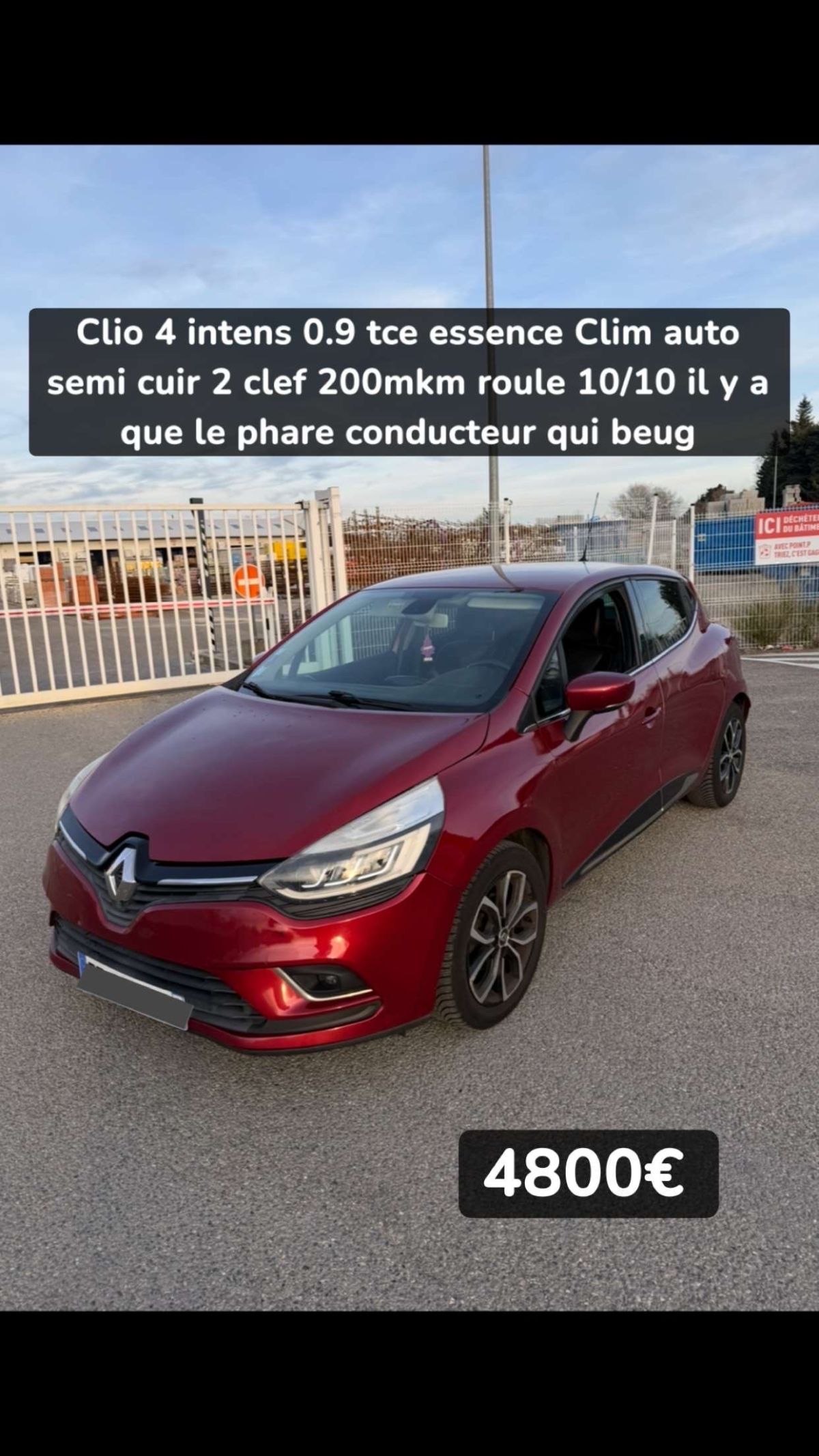 Renault Clio 4 tce intens