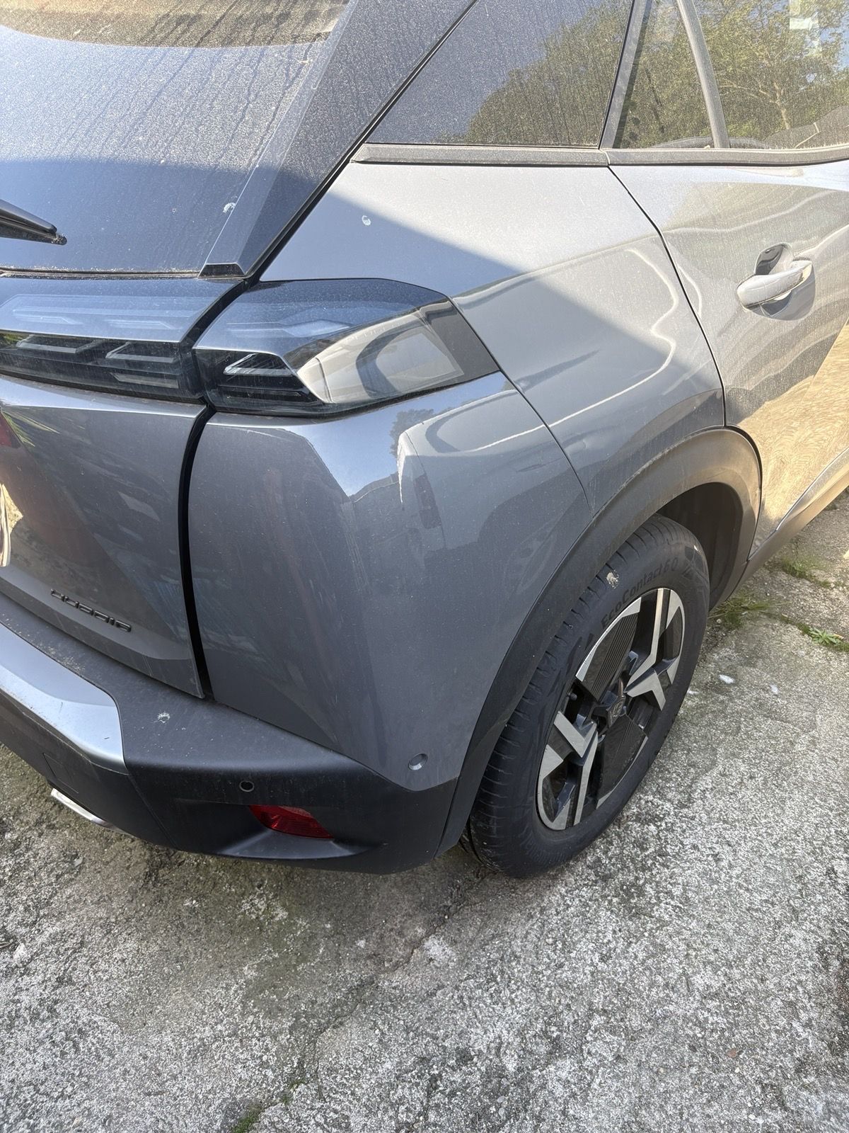 Peugeot 2008 immergé