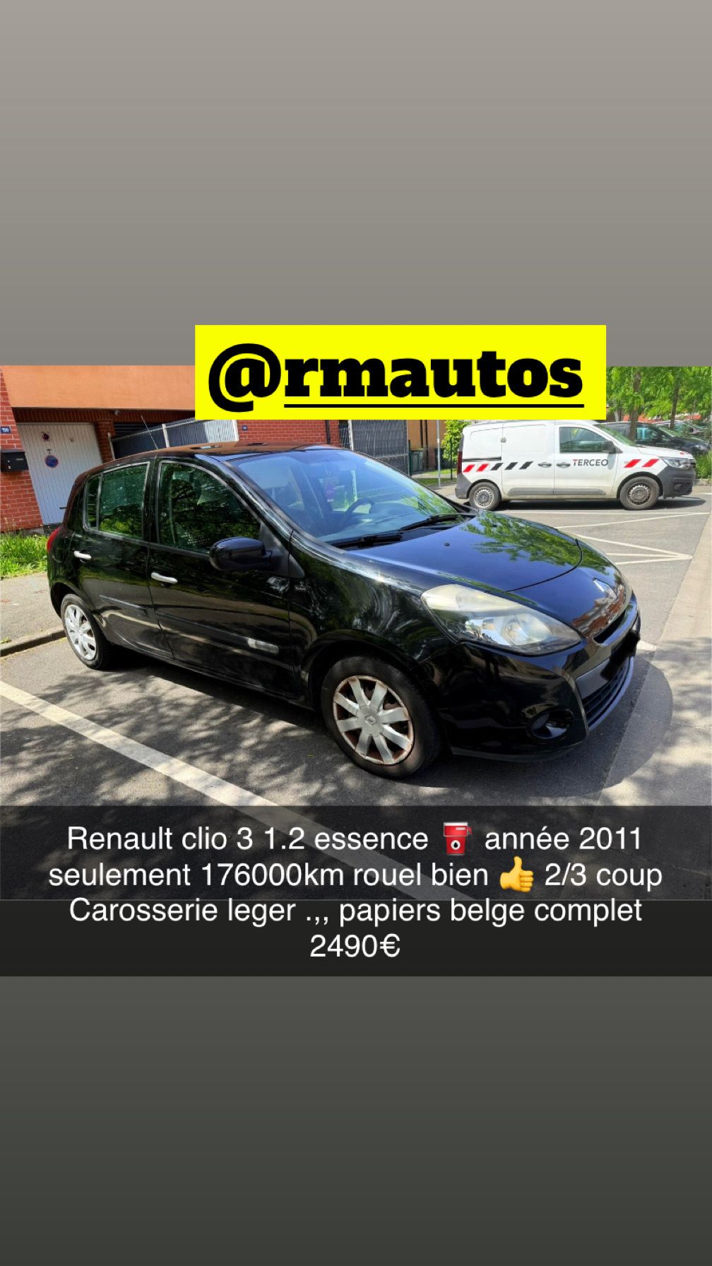 Renault cliin3 1.2 essence 2011