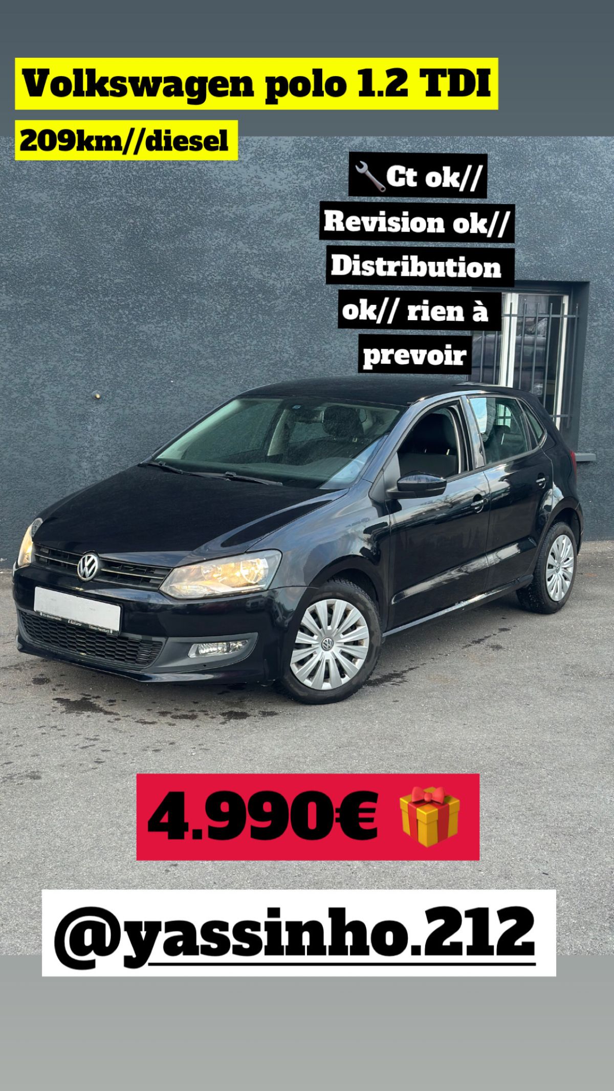 Volkswagen polo 1.2 TDI