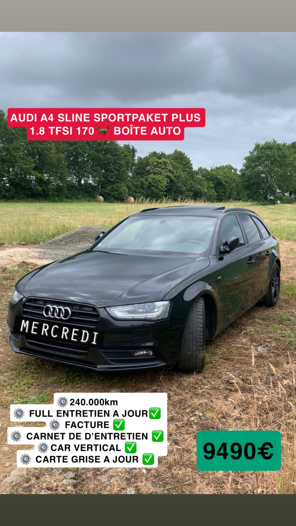 AUDI A4 SLINE SPORTPAKET PLUS