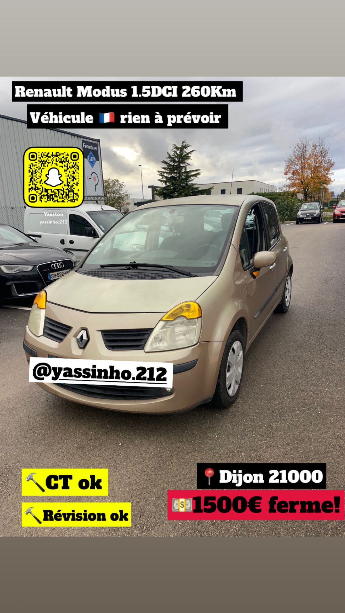 Renault modus 1.5DCI🇫🇷