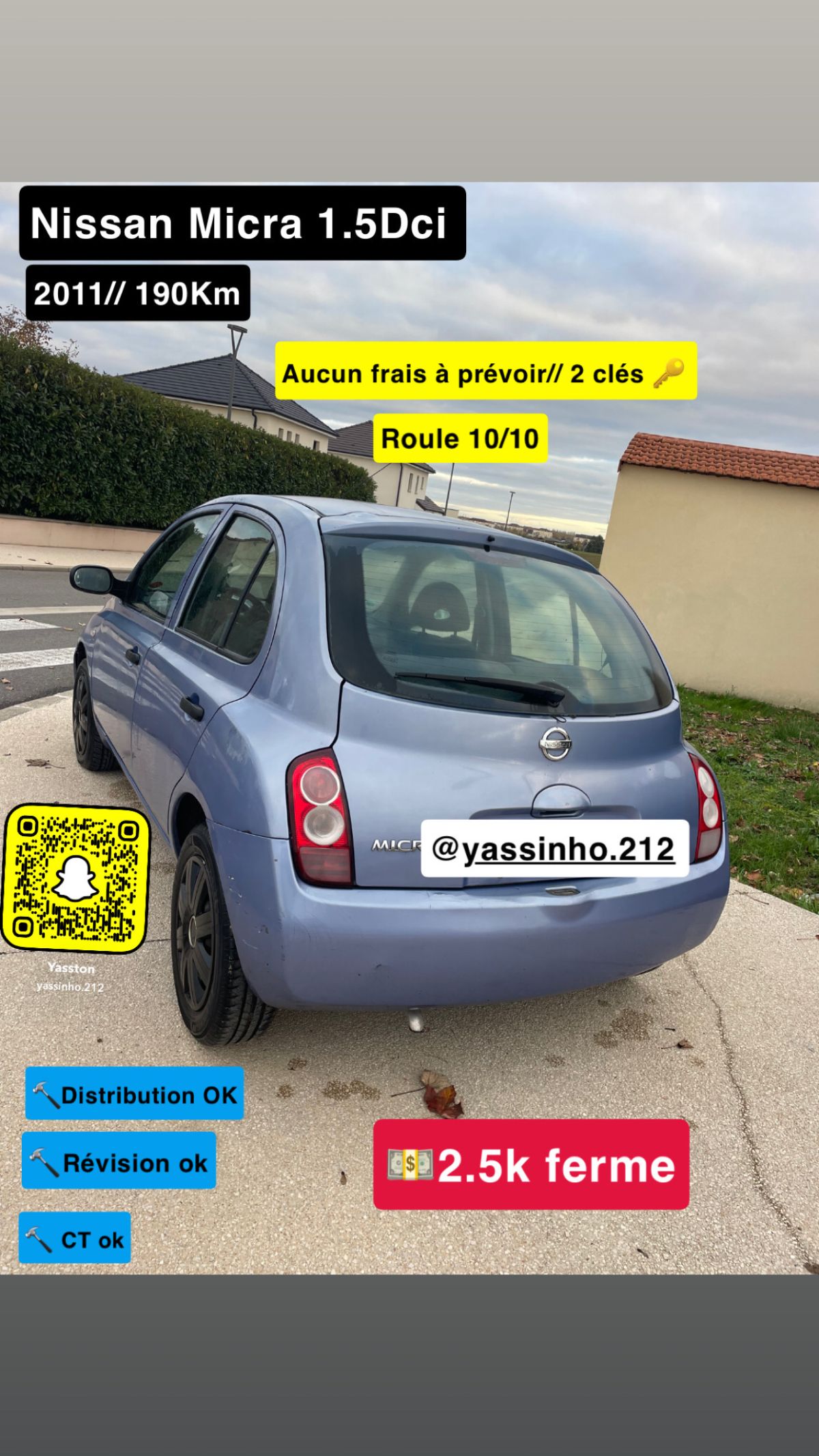 Nissan Micra 1.5 Dci 🇫🇷