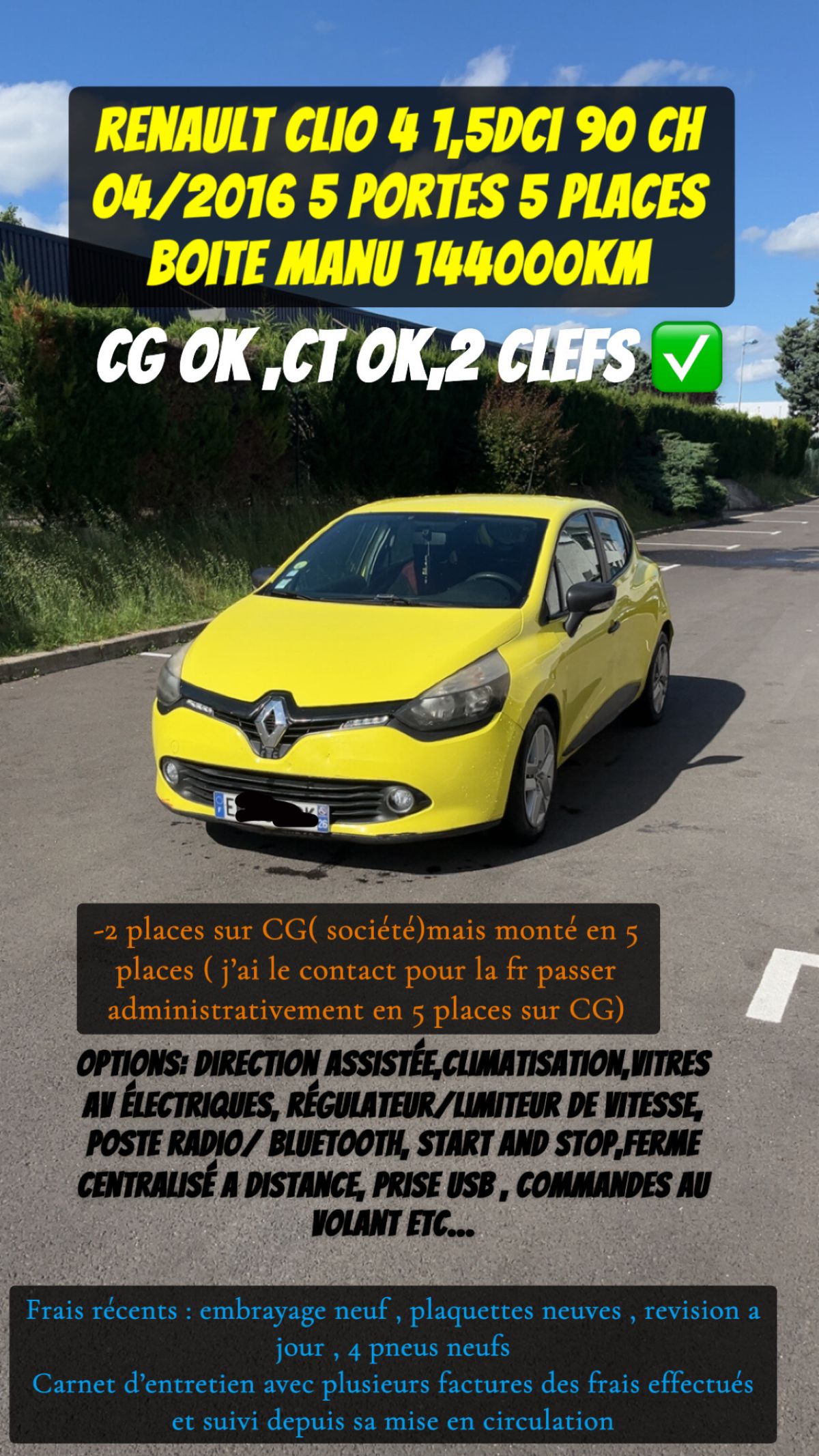 Renault Clio 4 1,5dci 90ch
