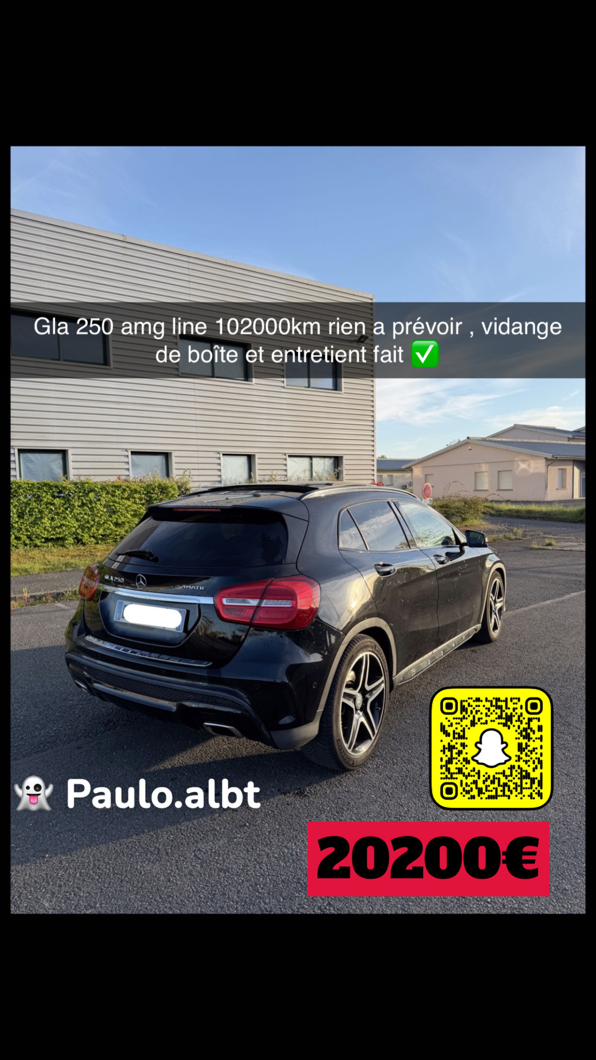 GLA 250 amg Line 4matic 211ch