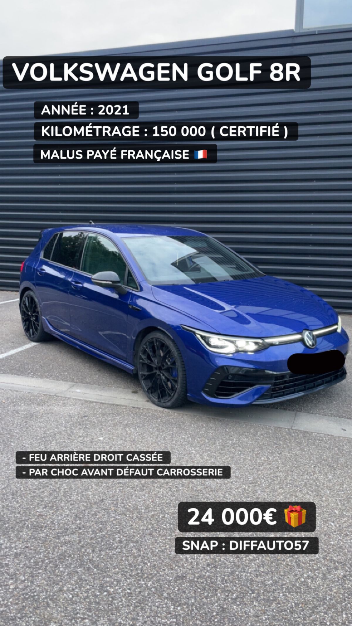 Photo de Volkswagen GOLF 8R 320