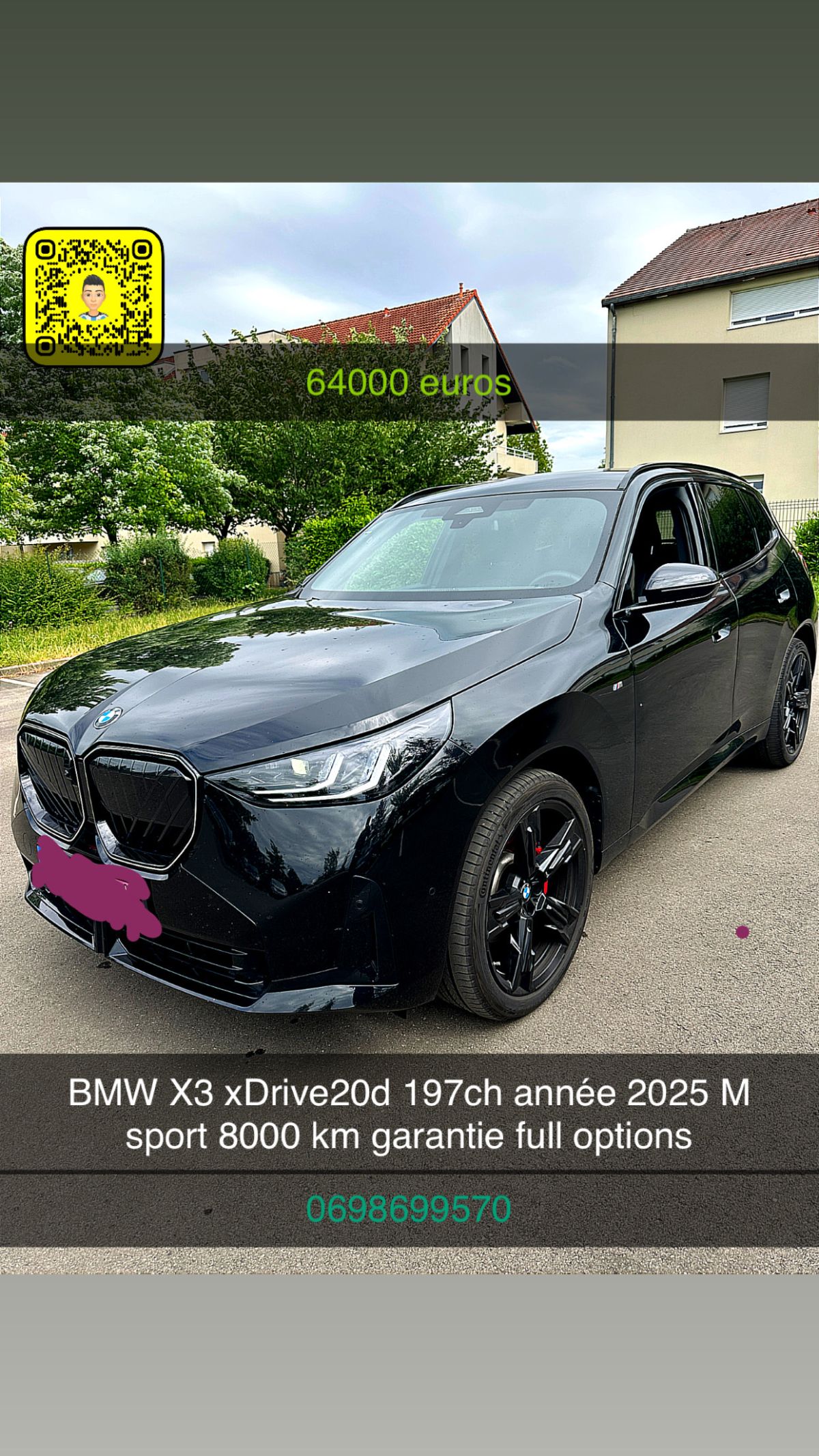 BMW X3 xDrive2d 197ch Msport